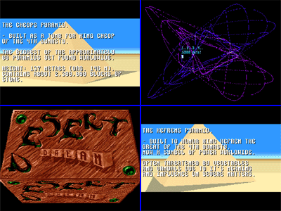 Kefrens Desert Dream — copper parallax and sine scroll